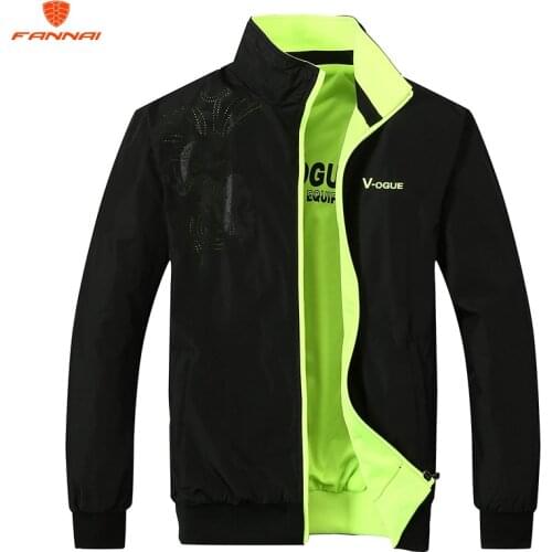 2018 fashion new casual mens pure color jacket coat on both sides can wear large size jacket L-5XL