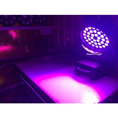 4pcs/lot Disco moving head zoom led wash rgbwauv 36*18w led lyre dmx zoom 6in1 moving head wash