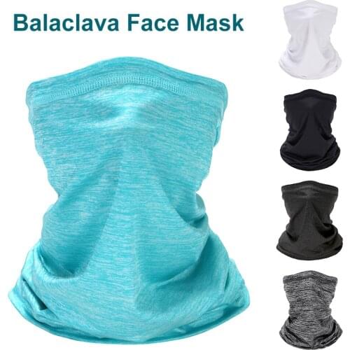 5pcs Camping Hiking Scarves Sports Bandana Ice Cycling Scarf Face Neck Gaiter Fishing Scarf Outdoor Hiking Sun Protection Muffle
