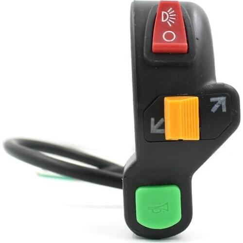 50Pcs/Lot Motorcycle Horn Switch Turn Signals Switch On/Off
