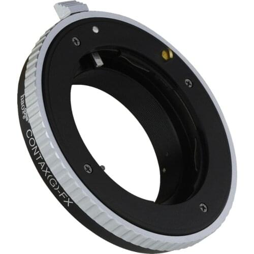 Haoge Lens Mount Adapter for Contax G Lens to Fuji X-mount Camera such as X-M1, X-Pro1, X-Pro2, X-T1, X-T2, X-T10, X-T20