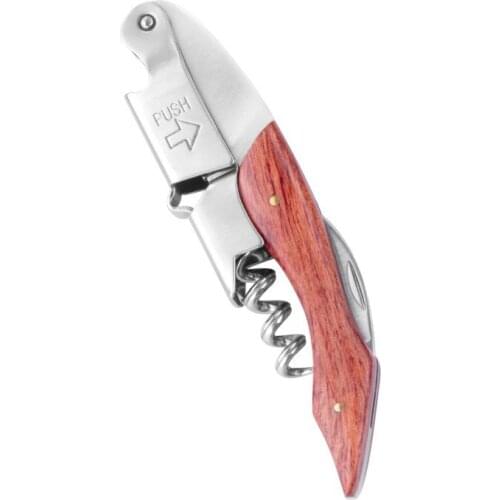 AG Wood Handle Professional Red Wine Opener Multifunction Portable Screw Corkscrew Bottle Cook Tools