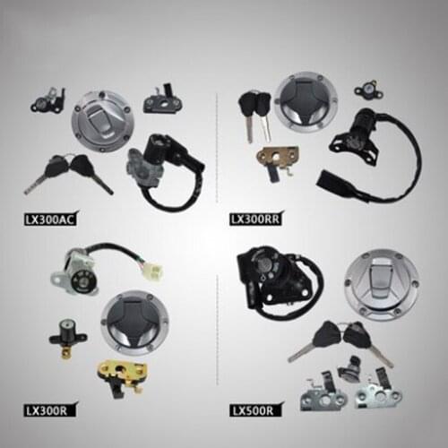 Motorcycle Accessories VOGE Promise LX500R LX300R LX300RR LX300AC Full Car Lock Fuel Tank Set Lock