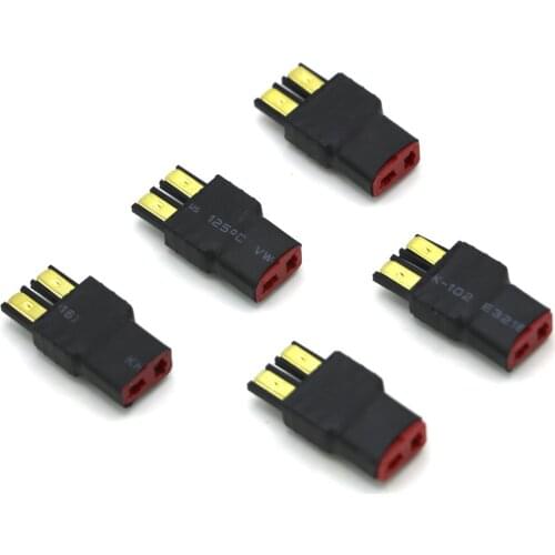 Wireless Female / Male TRX To T Plug Deans Style Connector Battery Adapter For Rc Battery