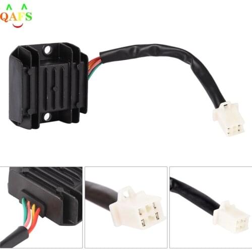 For CG125 FXD125 150CC Engine 5 Wires 5 Pins Scooter Voltage Regulator Rectifier