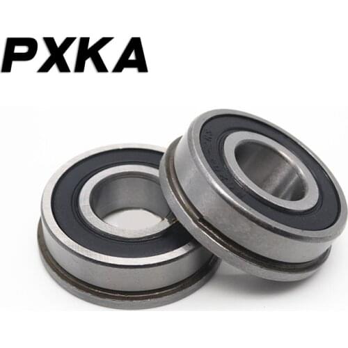 Free shipping flanged deep groove ball bearings F6800 F6801 F6802 F6803 F6804 F6805 ZZ