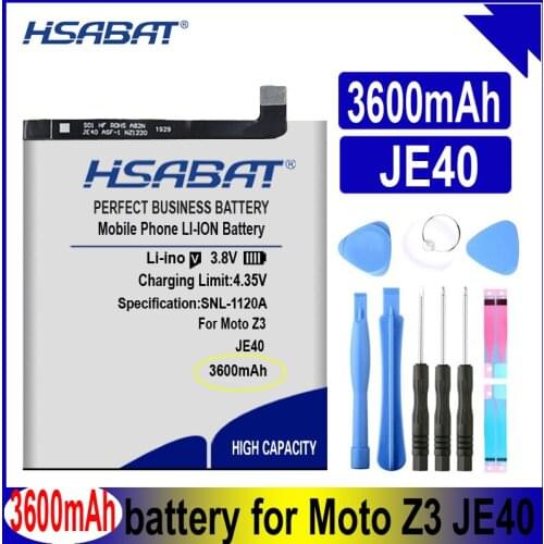 HSABAT Motorola Moto Z3 Play Batteries