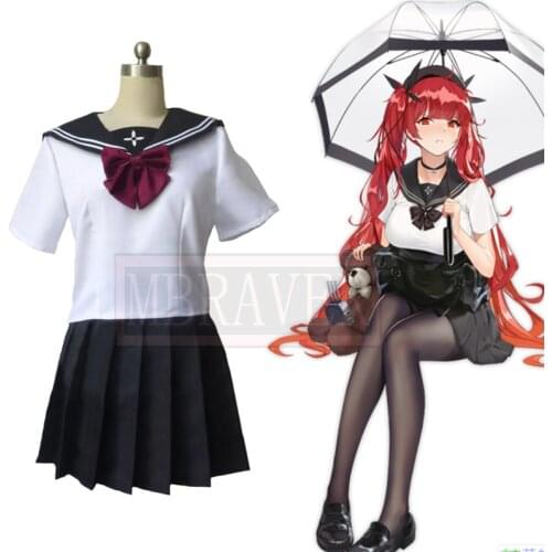 Azur Lane USS Honolulu Cos Cosplay Costume Halloween Christmas Party Uniform Custom Made Free Shipping