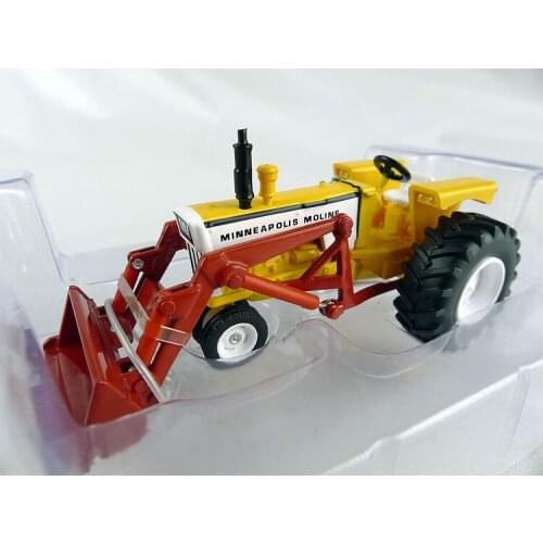 SC 1:64 SCT 732 Minneapolis-Moline G850 loader Tractor Alloy Metal Diecast Cars Model Toy Vehicles For Children Boy Toys