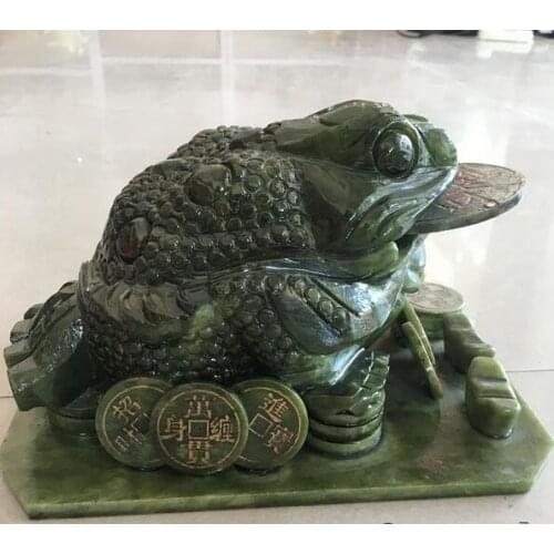 Natural South Jade Jinzhao Fortune Jinbao Town House Feng Shui Decoration Home Office Crafts Gift Decoration