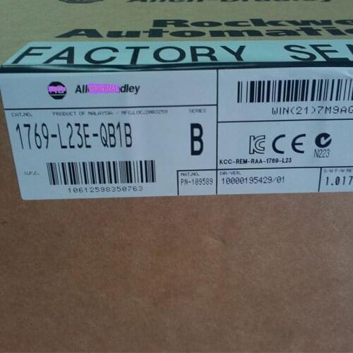 New original packaging 1 year warranty 1769-L23E-QB1B 1769L23E-QB1B {No.24arehouse spot} Immediately sent
