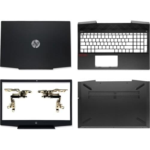 New For HP Pavilion 15-CX Series Laptop Lcd Back Cover Front Bezel Palmrest Bottom Case Rear Lid Top Case Black L20314-001