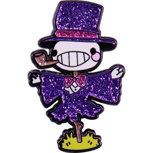 P5824 Dongmanli Sparkling Puppet Anime Figure Enamel Pins Badge Brooch Backpack Bag Collar Lapel Decoration Jewelry