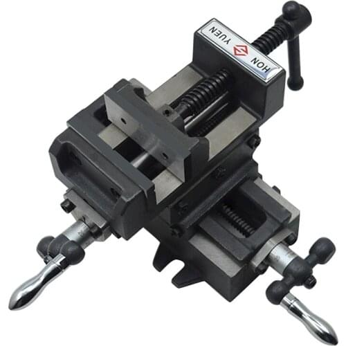Cross vise, precision heavy mobile platform, vise, bench milling machine, cross bench clamp 6 inches