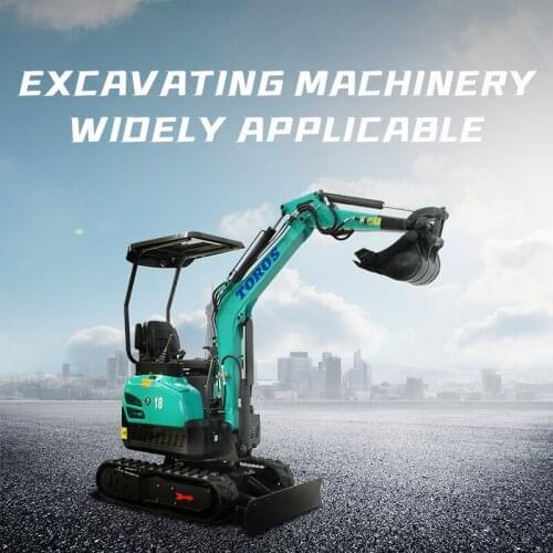 Portable Micro Backhoe Loader New Mining And Agricultural Crawler Drive With CE Certification Backhoe Loaders for Sale