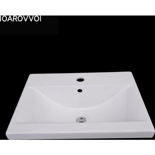 Modern Withe Ceramic Bathroom Furniture Vanity Unit abovecounter Sink