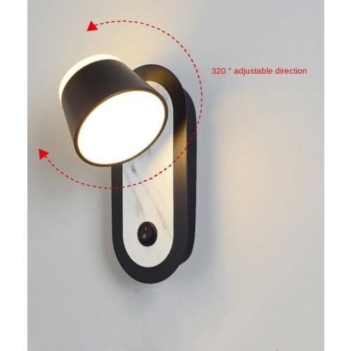 Modern LED Wall Lamps for Bedside Staircase Kitchen Corridor Living Room Mounted Home Apply Decoration Indoor Lighting Fixture