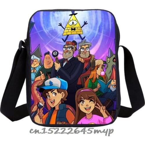 Women Bags Autumn Womens Bag Trend Gravity Falls Shoulder Bags Cute Crossbody Bags Large Capacity Handbags