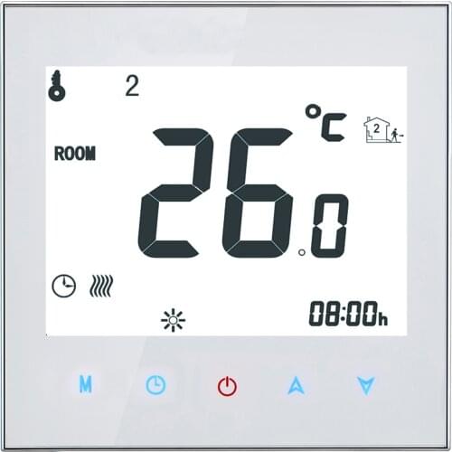 Smart Wifi Thermostat Temperature Controller Wifi Floor Heating Thermostat Water/Gas Boiler Works with Echo Google Home