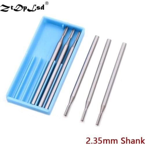 Tungsten Carbide Burr Rotary Files Engraving Tool Power Alloy Steel Olive Amber Carving Knife End Mill Woodworking Router Bit