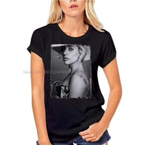 Lady Gaga Hommes T Shirt Summer Fashion Women Girl Cotton O-neck T Shirt Hip Hop Tees Tops Harajuku