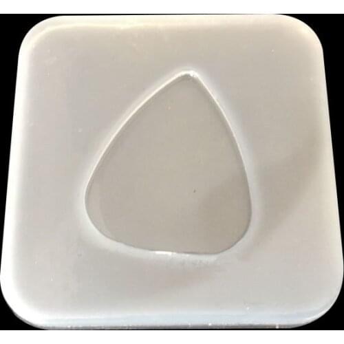 1pcs UV Resin Jewelry Silicone Mold Trigonometric Rubber Stamp Resin Charms Molds For DIY Intersperse Decorate Making Jewelry