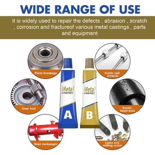 10/25/40/50g Metal Repairing Adhesive Super Glue Iron Steel Auto Radiator Water Tank Special leakage Plugging Welding Gluelue