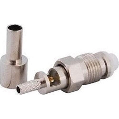 5pcs FME Female Plug Connector Solder RG316 RG174 Cable