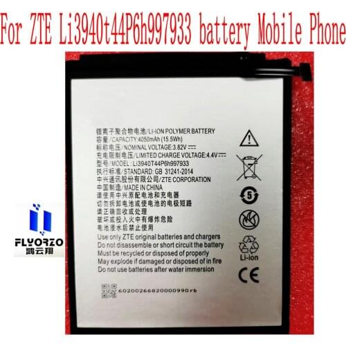 New High Quality 4050mAh Li3940t44P6h997933 Battery For ZTE Li3940t44P6h997933 Mobile Phone
