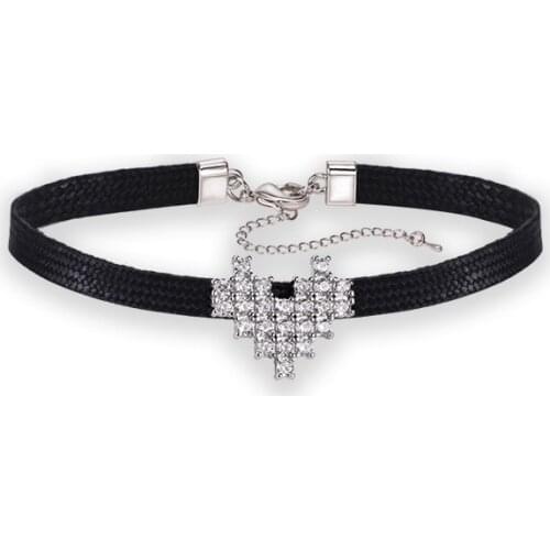 Женские кожаные чокеры Amader China At AliExpress