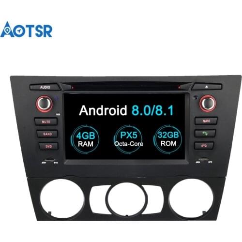 Aotsr Octa core Android 8.0 2 din radio Car DVD Player GPS navigation For BMW E90 E91 E92 E93 3 Series tape recorder multimedia