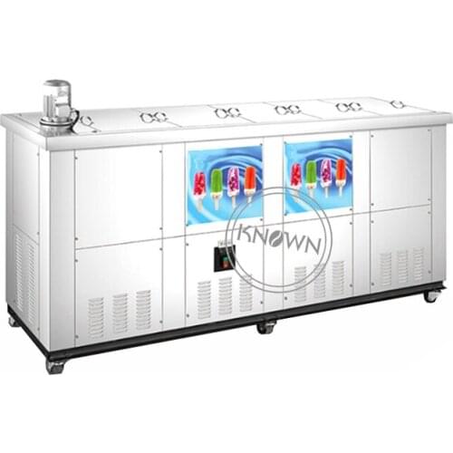 Automatic 26000pcs/day air colling made in China eight mold vending machine ice cream Popsicle mold stick making