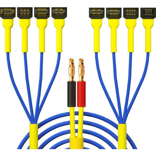 Mechanic Android mobile phone dedicated maintenance poweron power cord 3.7-5v IBoot AD Bold pure copper 8 core wire battry bucke