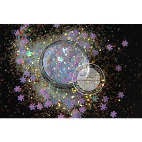 Xmas-1 Christmas Glitter Mix Shiny Christmas Colors Shapes Spangles For Nail Art Nail Gel Face Painting Crafts DIY Decoration