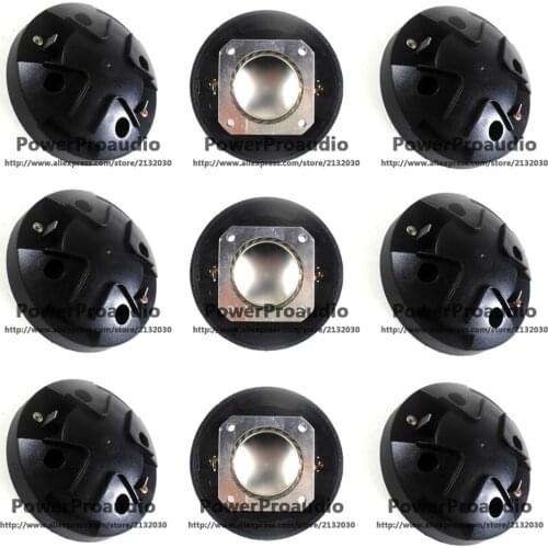 9pcs Electro Voice replacement Diaphragm for EV DH-1K DH1K Driver ELX 112 115 215 F01U247593 Aluminum Flat wire VC 36mm 8 Ohm
