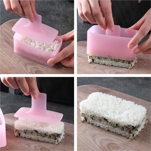 Musubi Sushi Mold Non Stick Rectangular Sushi Maker Mold BPA Free Hawaiian Spam Musubi, Kimbab , Onigiri, Restaurant P15F