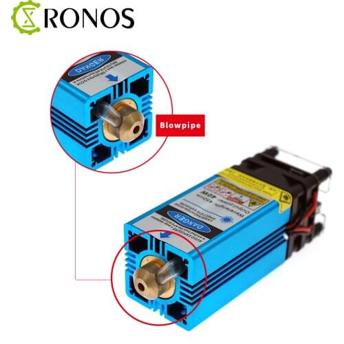 450nm 40W Blue Laser Module Laser Head, Used For Laser Engraving And Laser Cutting Machine Wood Tools