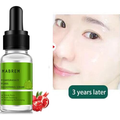 MABREM Blackhead Nasal Mask Liquid Plus Pomegranate Pore Essence After Removing Blackheads Apply Wet Compress To Shrink Pores