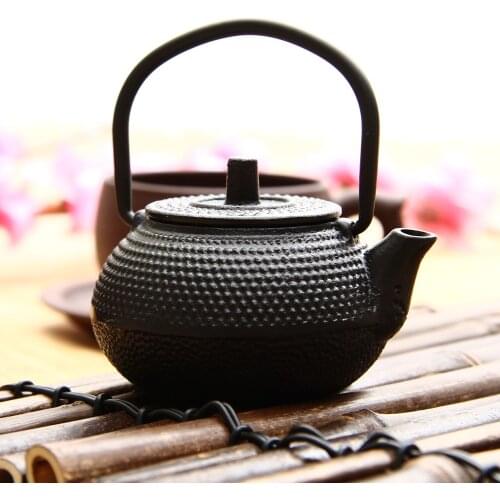 Mini Mini iron pot, palm, tea, pet, small, Japan, iron teapot, teapot, tea set