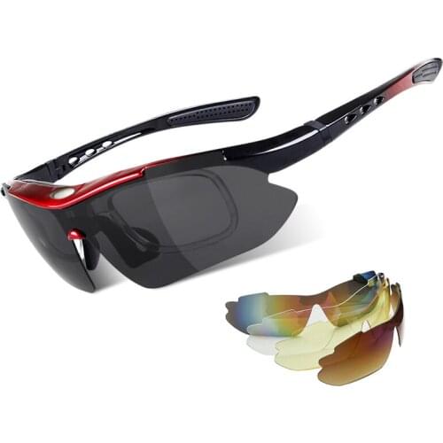 5 Lens Multi-functional Fishing Glasses Outdoor UV400 Fisherman Sunglasses Men Women Sports Climbing Hiking Cycling Eyewear