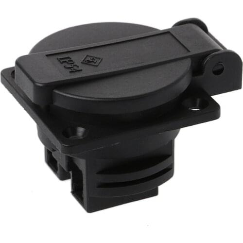 AC 250V 16A German Standard Power Outlet Single Plug Waterproof Wall Socket 449C