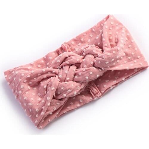 Christmas nylon baby headband Braided Baby headbands Sailor knot head wrap Baby girl hair bows One size fits all baby HB365D