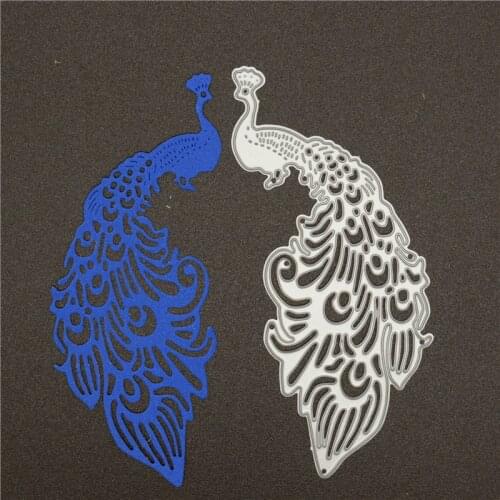 Peacock Metal Cutting Dies Scrapbooking Embossing DIY Paper Crad Decorative Craft Dies Animal Metal Cutting Dies New