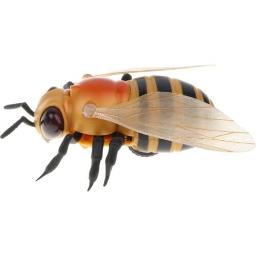 Remote Control Bee Infrared RC Insect Animal Scary Prank Tricks Gag Toy Gift