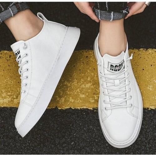 Spring Autumn White Shoes Men Shoes Mens Casual Shoes Fashion Sneakers Street Cool Man Flat Shoes Footwear Men Sneakers Loafers