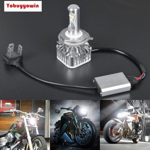 2x High Power 30W 3000LM 6000K XM-L2 CREE Chips LED H4/9003/HB2 Motorcycle Hi/Lo Headlight Bulb