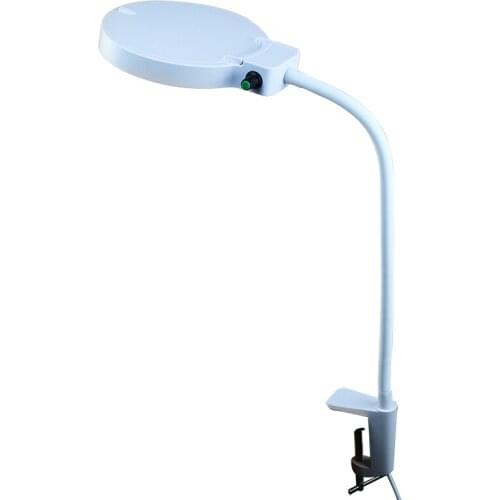 USB Rechargeable Desktop Magnifying Glass 3X, 10X, 2X, 13X Clip-type Desktop Magnifying Glass with Strong LED Light