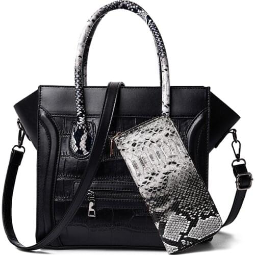 High quality PU womens handbag large capacity waterproof ladies shoulder bags Luxury brand hot shopping and work phone bags