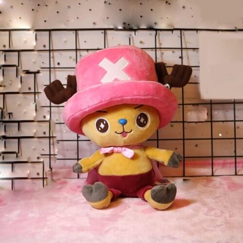 1pcs Anime ONE PIECE Cartoon Tony Tony Chopper Plush Doll Stuffed Toy Cosplay Prop Home Decor for Boy Girl Christmas Gift 60cm