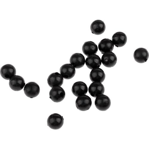 20pcs 8mm Silicone Fishing Beads Lure Floating Rig Beads Carp Fishing Accessory Dropshipping